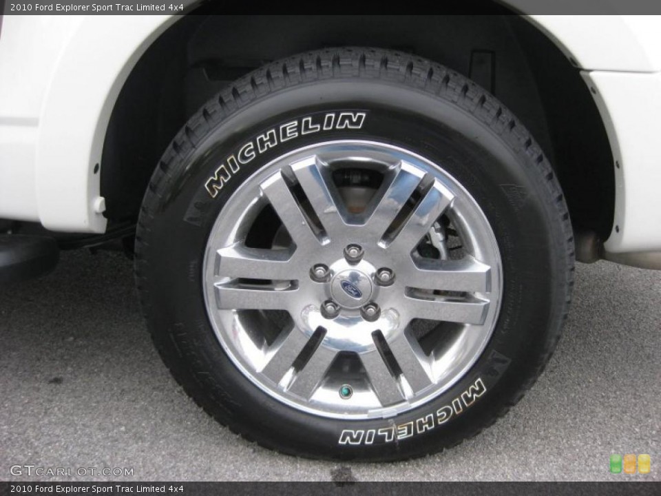 2010 Ford Explorer Sport Trac Limited 4x4 Wheel and Tire Photo #40351846