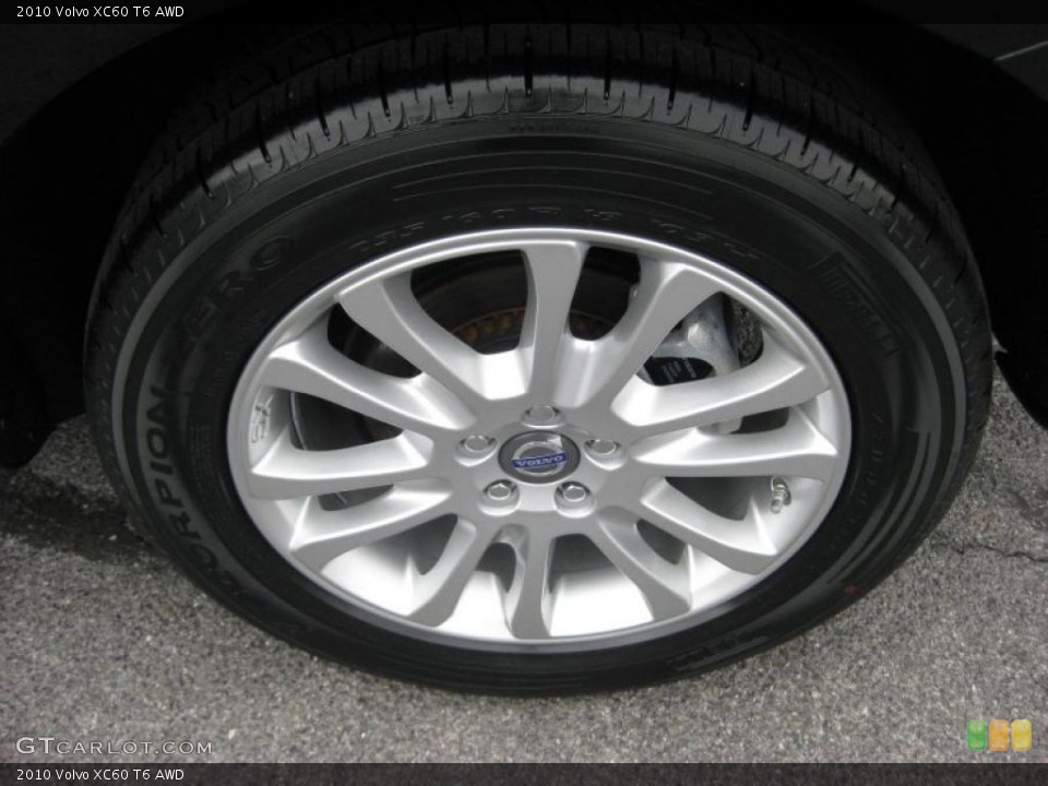 2010 Volvo XC60 T6 AWD Wheel and Tire Photo #40352074