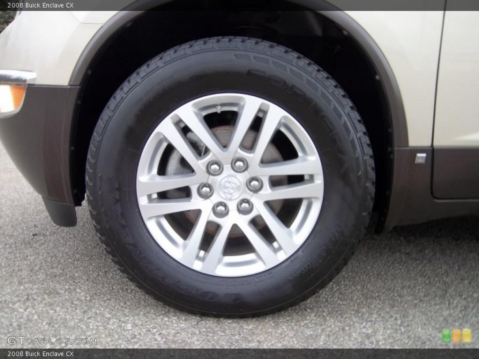 2008 Buick Enclave CX Wheel and Tire Photo #40355633