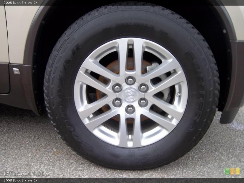 2008 Buick Enclave CX Wheel and Tire Photo #40355705