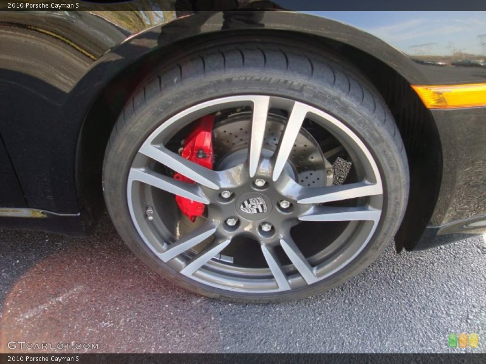 2010 Porsche Cayman S Wheel and Tire Photo #40363213