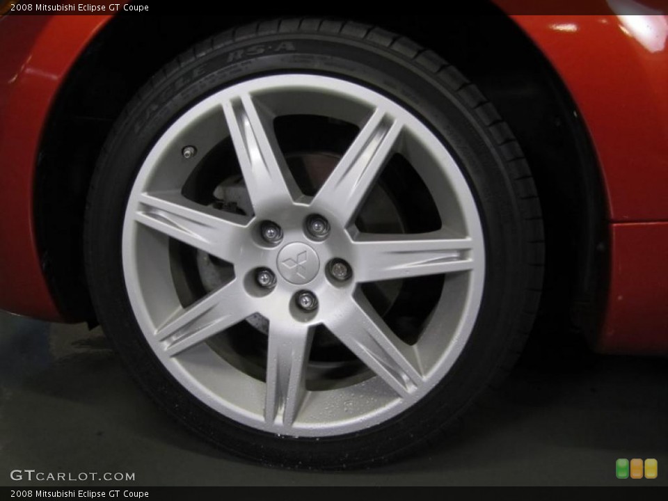 2008 Mitsubishi Eclipse GT Coupe Wheel and Tire Photo #40370213