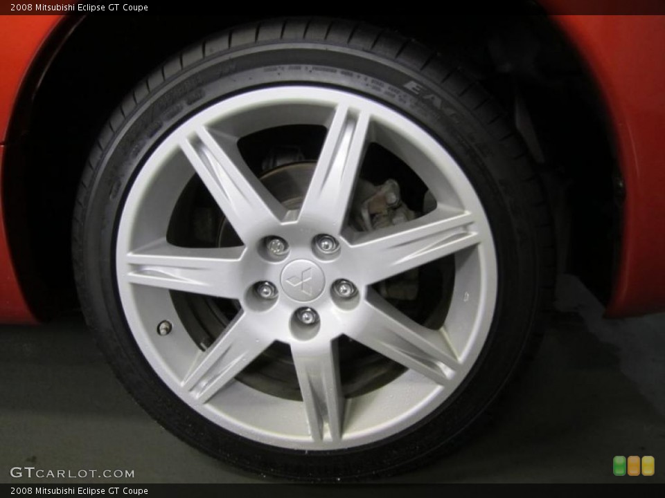 2008 Mitsubishi Eclipse GT Coupe Wheel and Tire Photo #40370229
