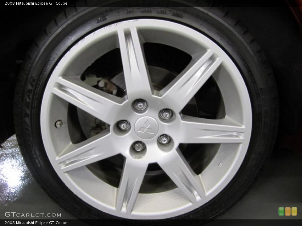 2008 Mitsubishi Eclipse GT Coupe Wheel and Tire Photo #40370377