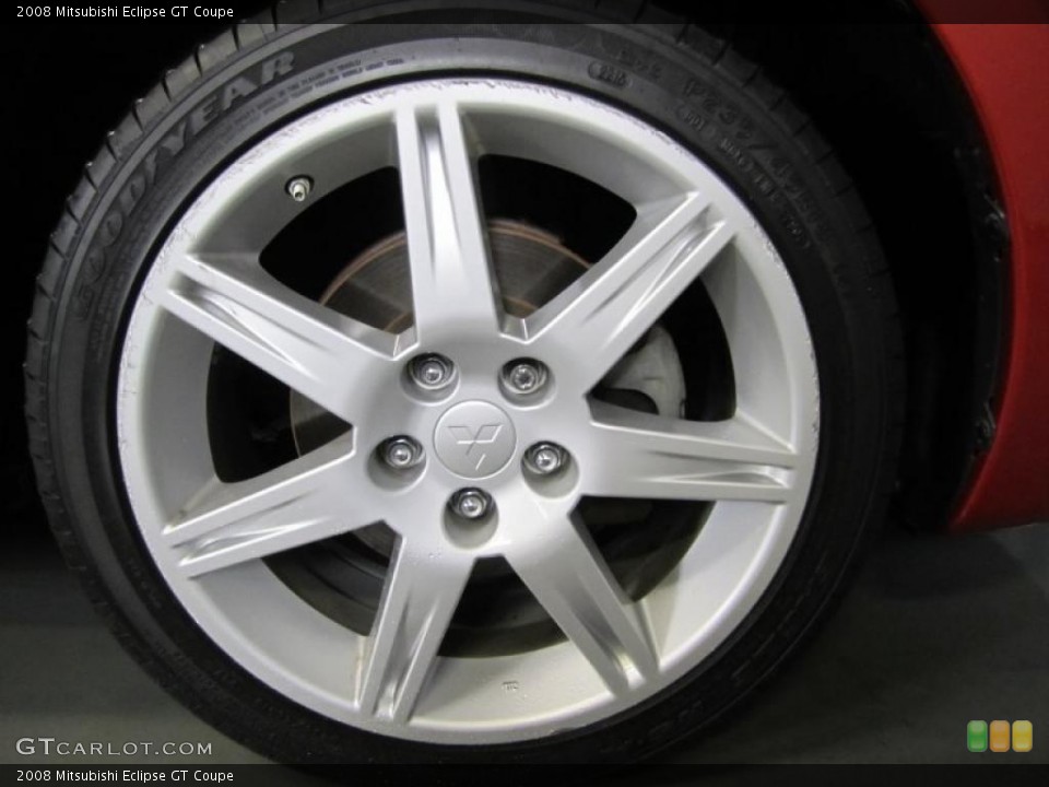 2008 Mitsubishi Eclipse GT Coupe Wheel and Tire Photo #40370393