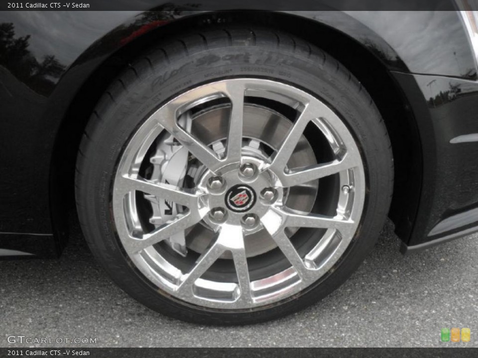 2011 Cadillac CTS -V Sedan Wheel and Tire Photo #40377177