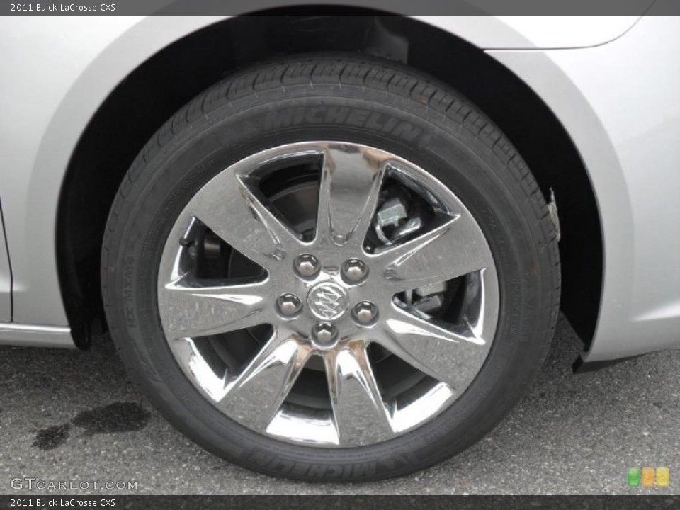 2011 Buick LaCrosse CXS Wheel and Tire Photo #40377669