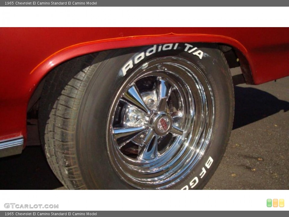1965 Chevrolet El Camino Custom Wheel and Tire Photo #40382485