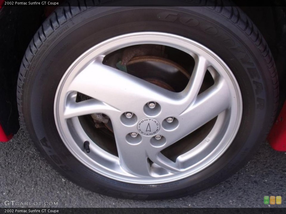 2002 Pontiac Sunfire GT Coupe Wheel and Tire Photo #40385137