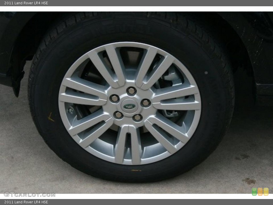 2011 Land Rover LR4 HSE Wheel and Tire Photo #40389861
