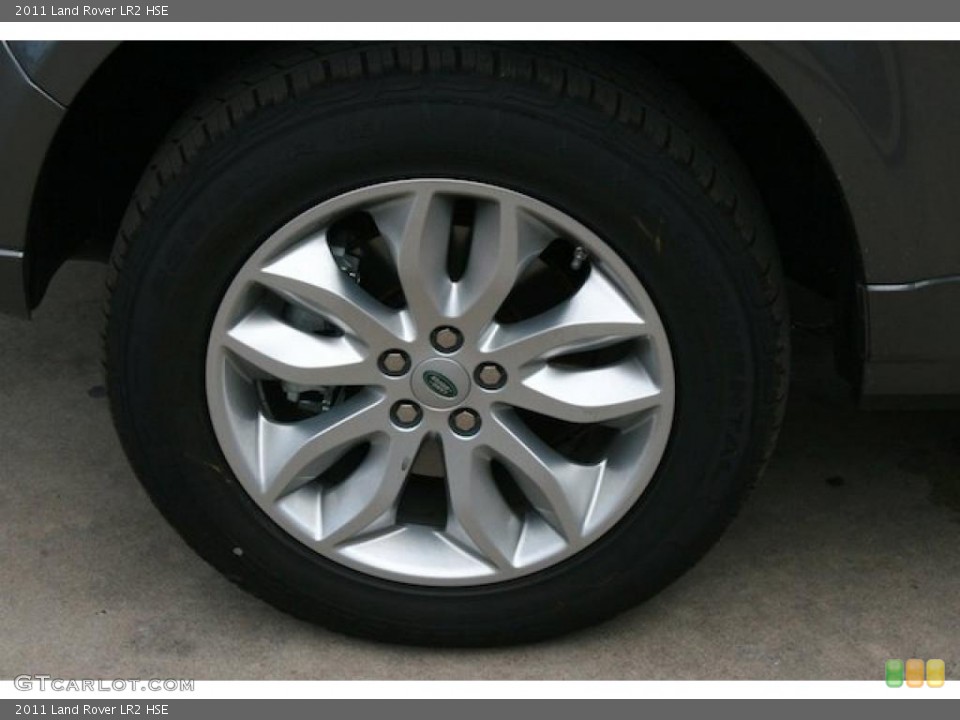2011 Land Rover LR2 HSE Wheel and Tire Photo #40390853