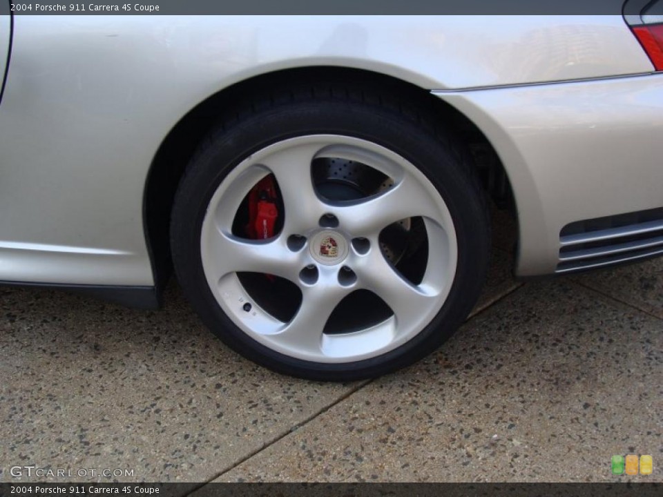 2004 Porsche 911 Carrera 4S Coupe Wheel and Tire Photo #40397661