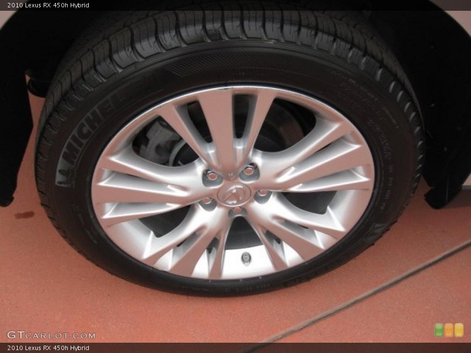 2010 Lexus RX 450h Hybrid Wheel and Tire Photo #40398209