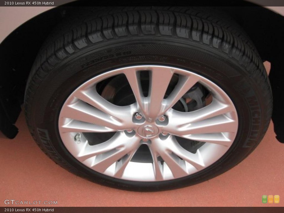 2010 Lexus RX 450h Hybrid Wheel and Tire Photo #40398261