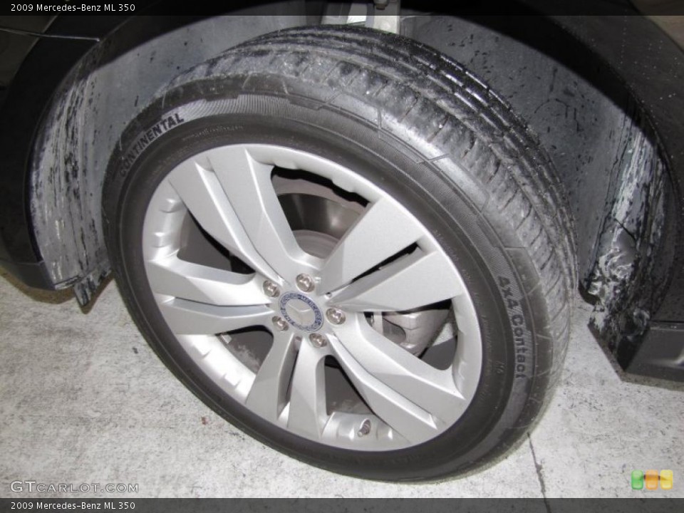 2009 Mercedes-Benz ML 350 Wheel and Tire Photo #40401849
