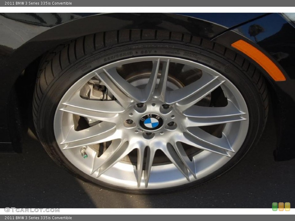 2011 BMW 3 Series 335is Convertible Wheel and Tire Photo #40407645