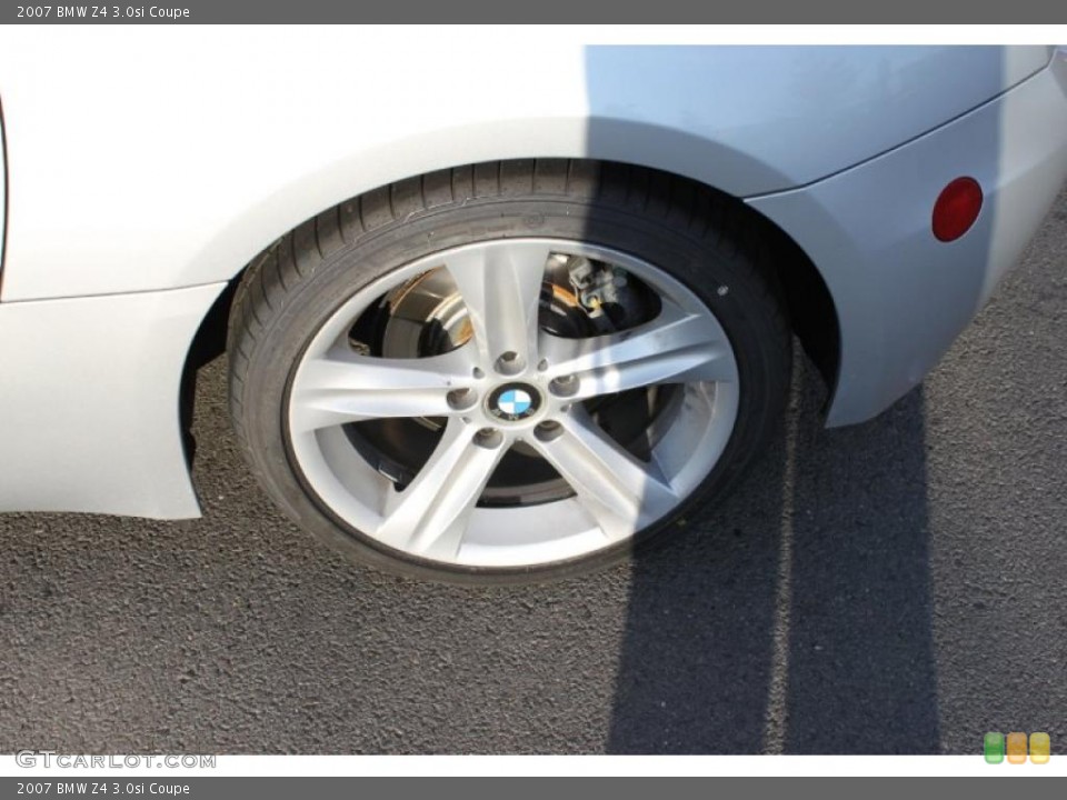 2007 BMW Z4 3.0si Coupe Wheel and Tire Photo #40421052