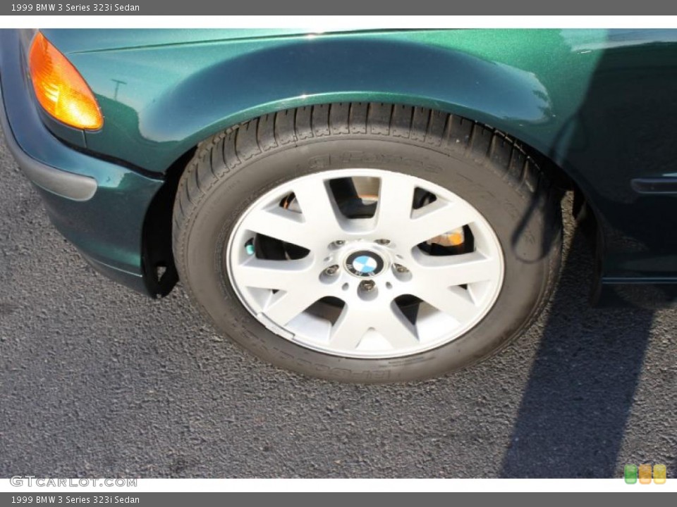 1999 BMW 3 Series 323i Sedan Wheel and Tire Photo #40423508