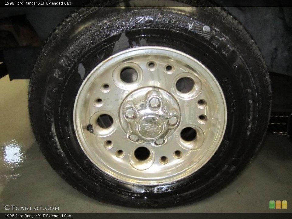 1998 Ford Ranger XLT Extended Cab Wheel and Tire Photo #40424180