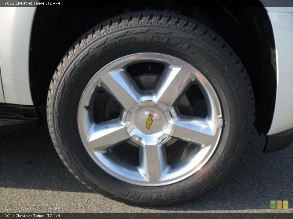 2011 Chevrolet Tahoe LTZ 4x4 Wheel and Tire Photo #40427996