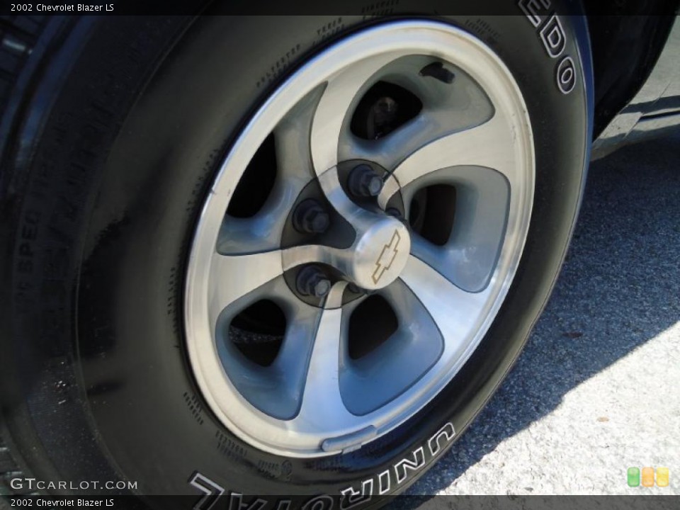 2002 Chevrolet Blazer Wheels and Tires