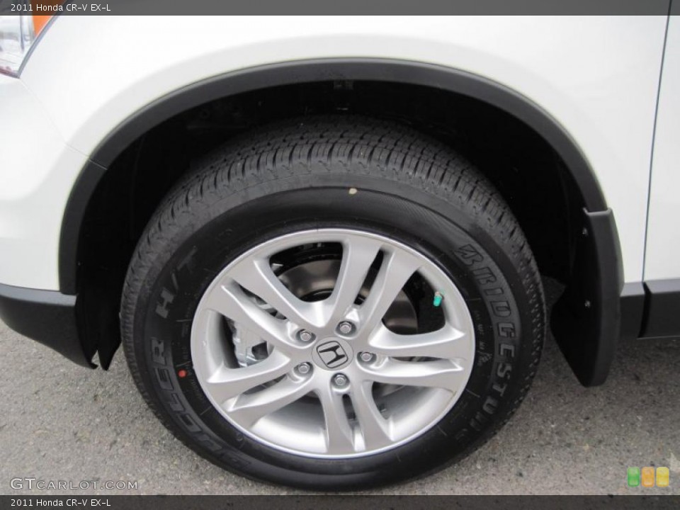 2011 Honda CR-V EX-L Wheel and Tire Photo #40438505