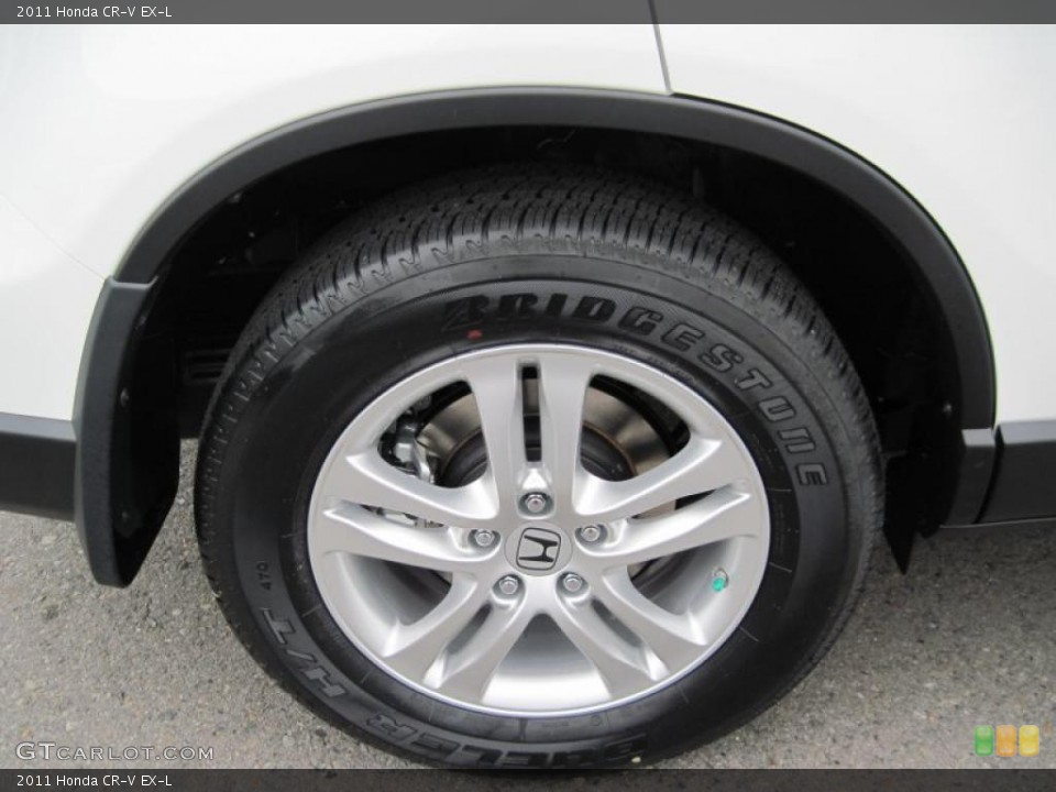 2011 Honda CR-V EX-L Wheel and Tire Photo #40438545