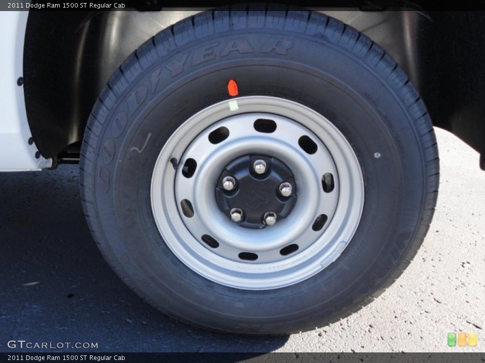 2011 Dodge Ram 1500 ST Regular Cab Wheel and Tire Photo #40446893