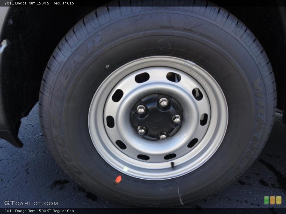 2011 Dodge Ram 1500 ST Regular Cab Wheel and Tire Photo #40446925