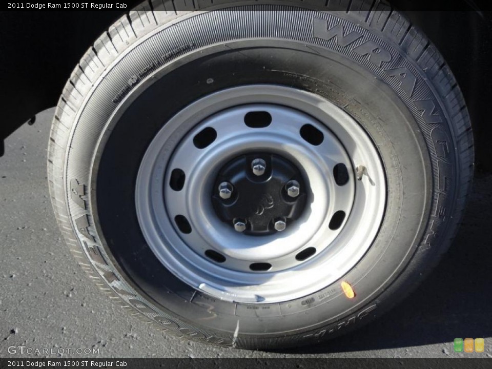 2011 Dodge Ram 1500 ST Regular Cab Wheel and Tire Photo #40446993