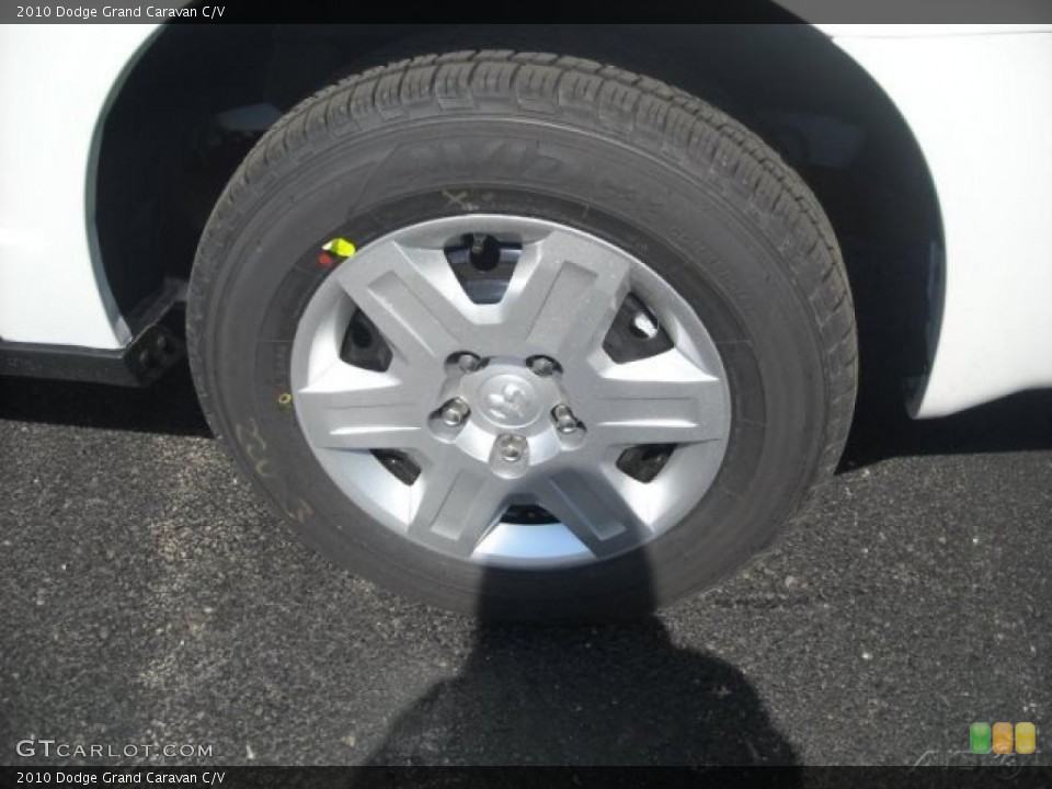2010 Dodge Grand Caravan C/V Wheel and Tire Photo #40448285
