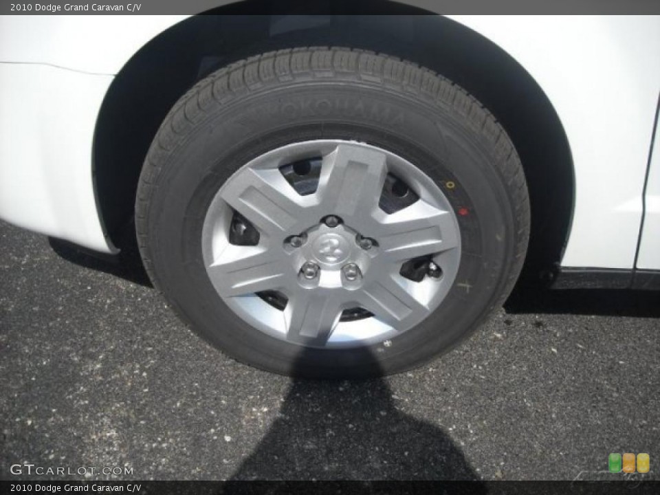 2010 Dodge Grand Caravan C/V Wheel and Tire Photo #40448301