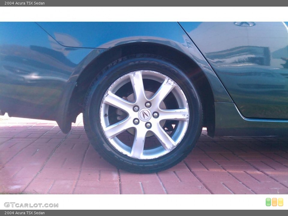 2004 Acura TSX Sedan Wheel and Tire Photo #40449469
