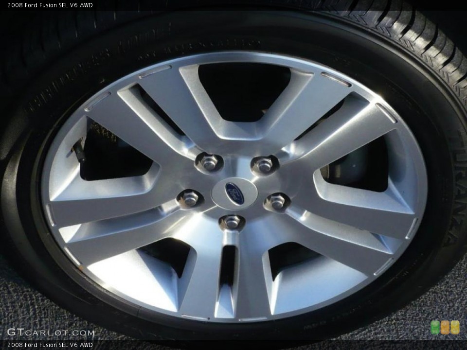 2008 Ford Fusion SEL V6 AWD Wheel and Tire Photo #40450065