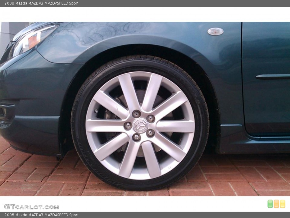 2008 Mazda MAZDA3 MAZDASPEED Sport Wheel and Tire Photo #40451061