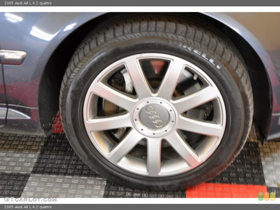 2005 Audi A8 L 4.2 quattro Wheel and Tire Photo #40452595