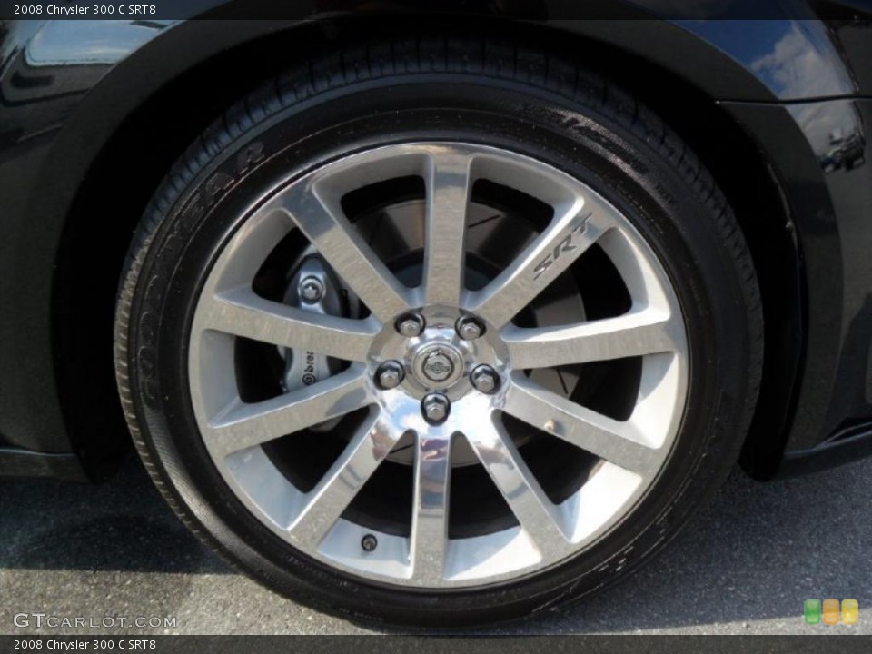 2008 Chrysler 300 C SRT8 Wheel and Tire Photo #40454813