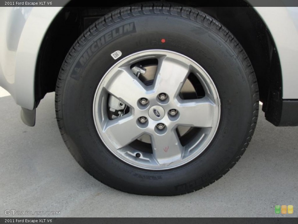 2011 Ford Escape XLT V6 Wheel and Tire Photo #40459750