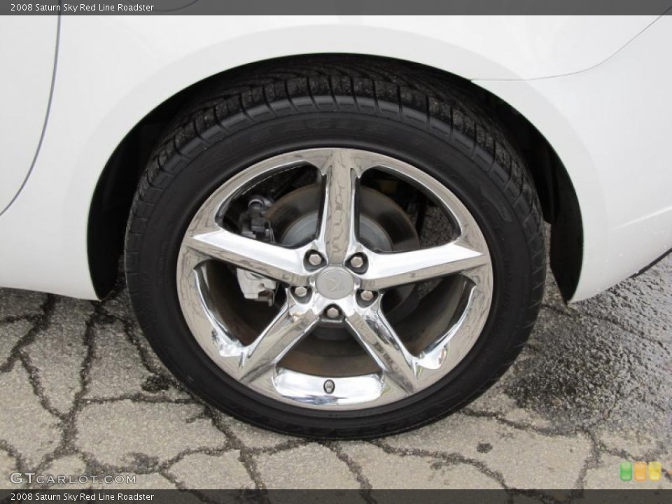 2008 Saturn Sky Red Line Roadster Wheel and Tire Photo #40466248
