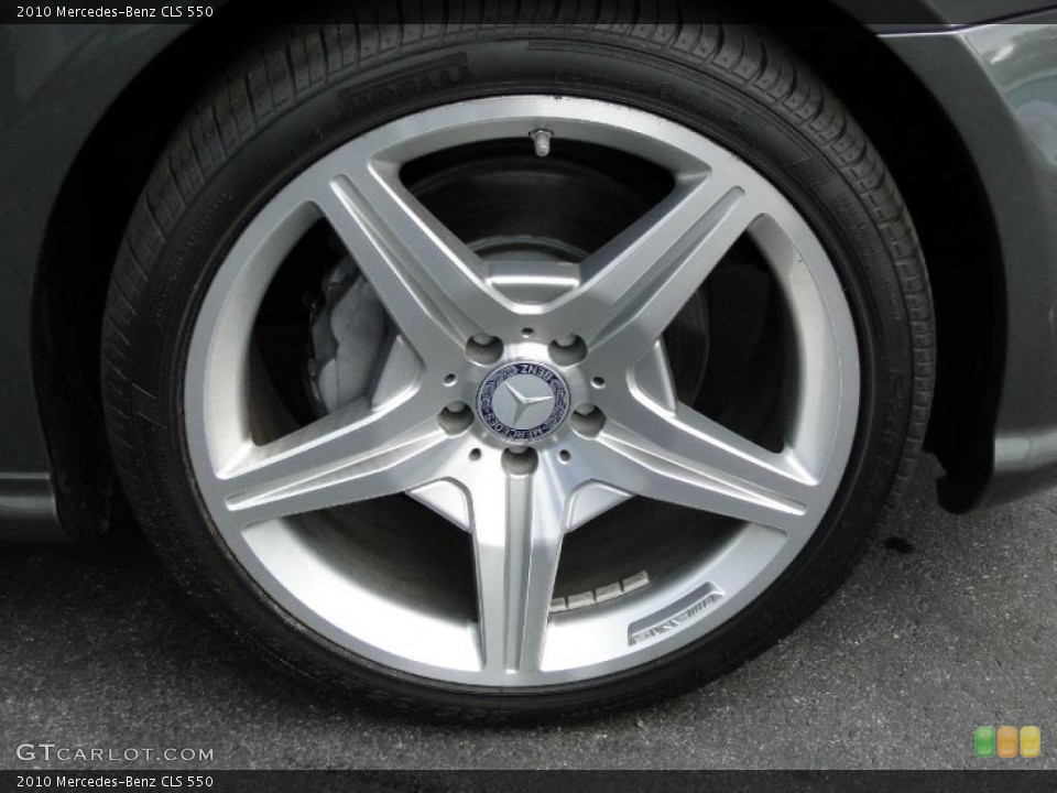 2010 Mercedes-Benz CLS 550 Wheel and Tire Photo #40470467