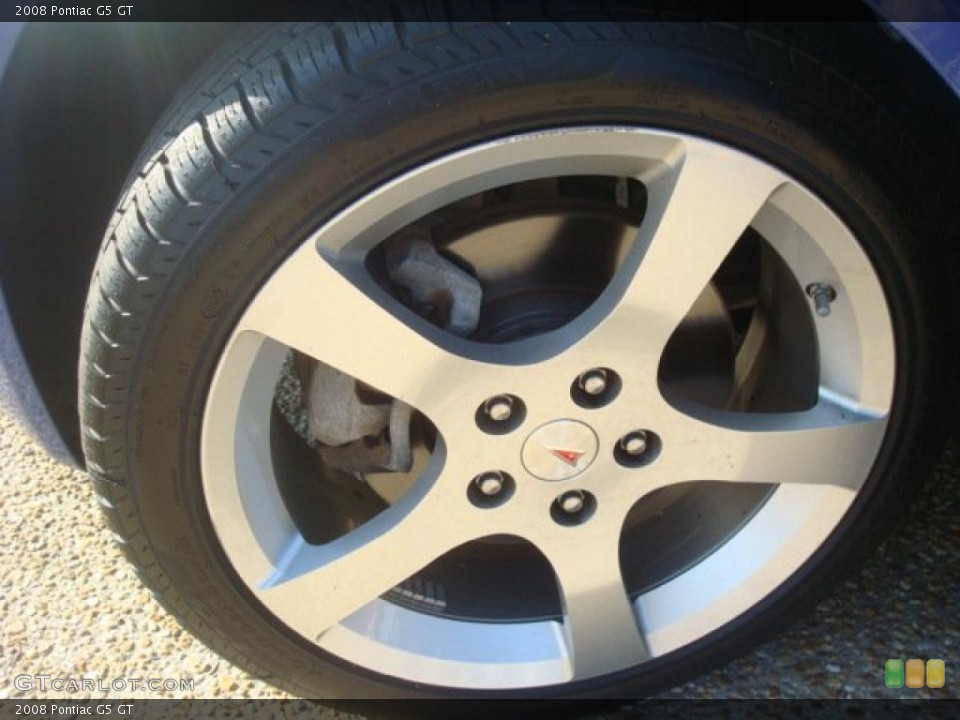 2008 Pontiac G5 GT Wheel and Tire Photo #40470931