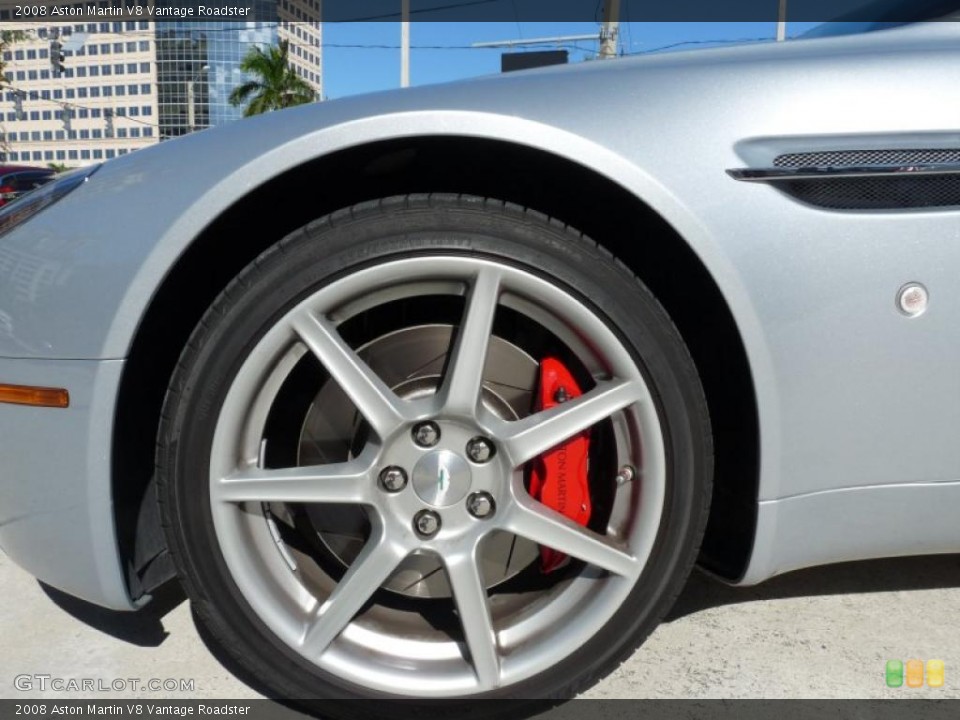 2008 Aston Martin V8 Vantage Roadster Wheel and Tire Photo #40472635