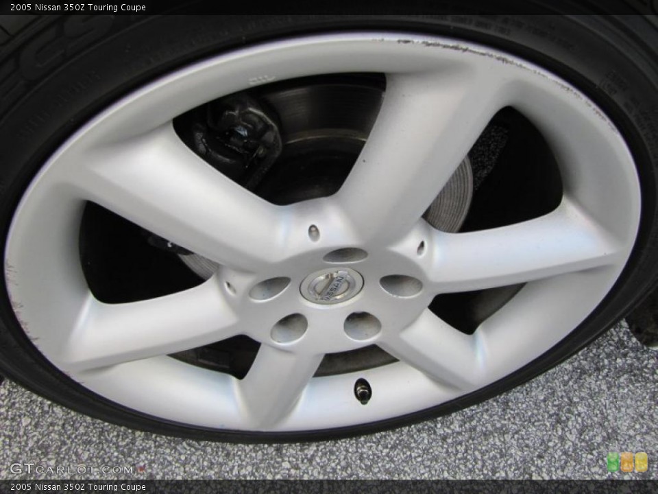 2005 Nissan 350Z Touring Coupe Wheel and Tire Photo #40475425