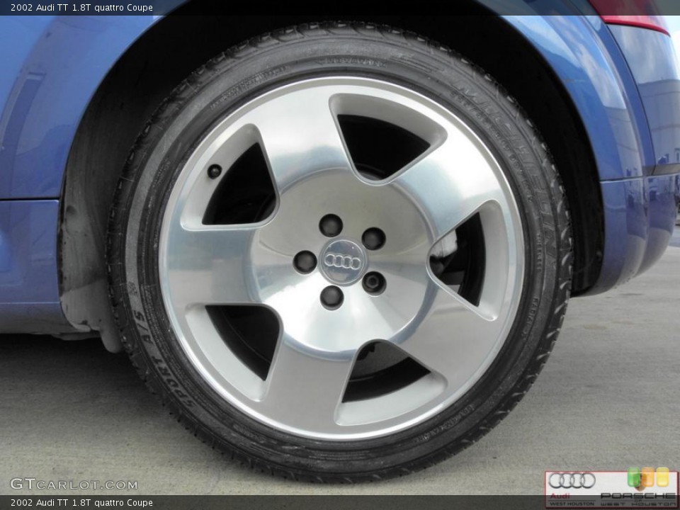 2002 Audi TT 1.8T quattro Coupe Wheel and Tire Photo #40482830