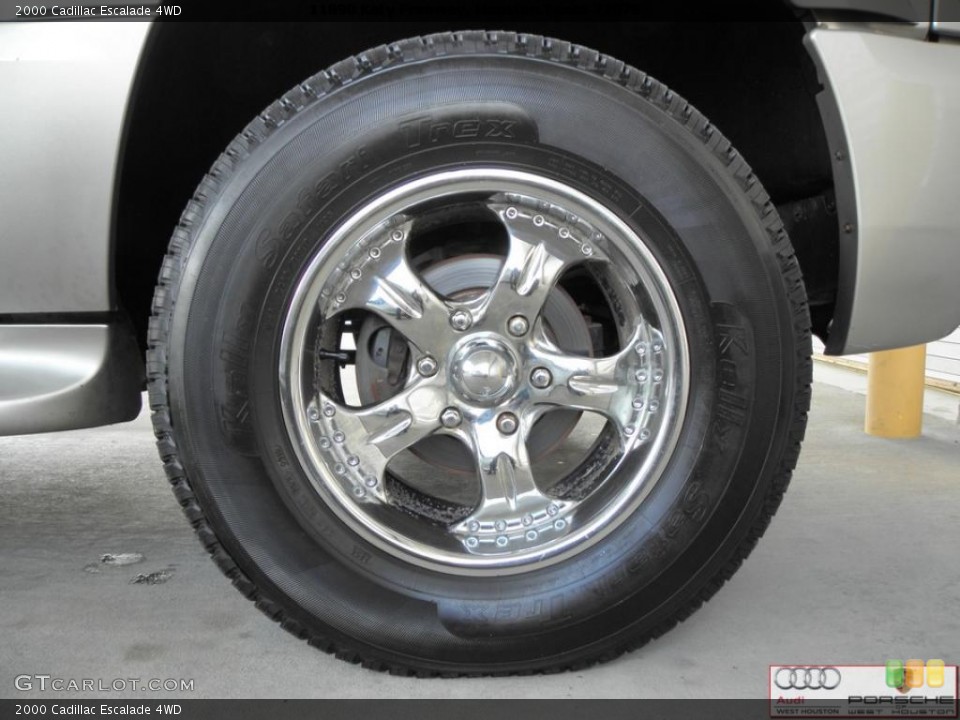 2000 Cadillac Escalade Custom Wheel and Tire Photo #40484450