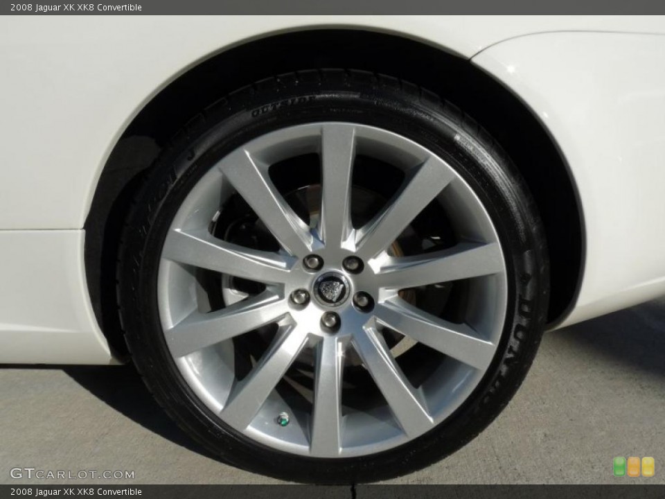 2008 Jaguar XK XK8 Convertible Wheel and Tire Photo #40486826