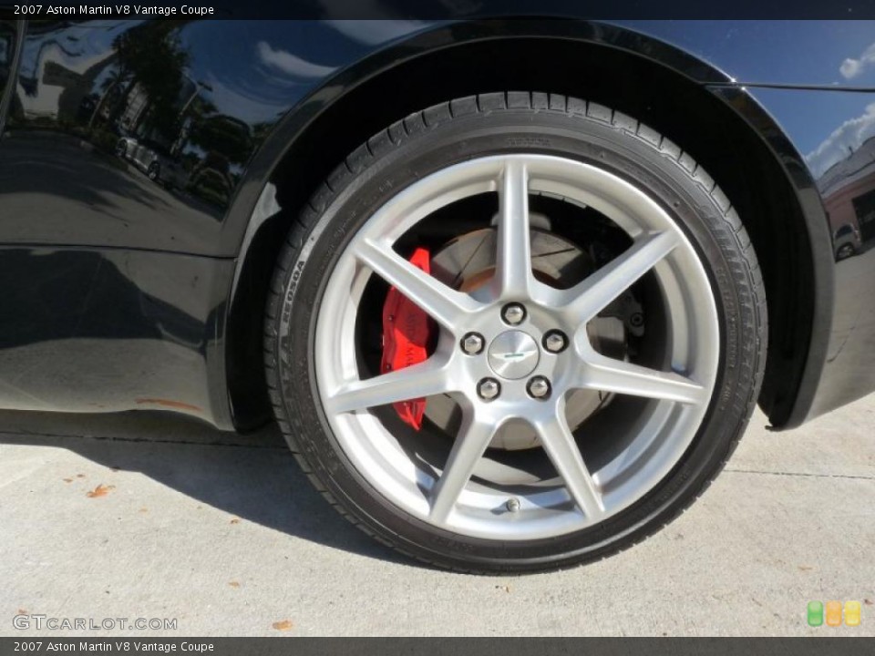 2007 Aston Martin V8 Vantage Coupe Wheel and Tire Photo #40487338