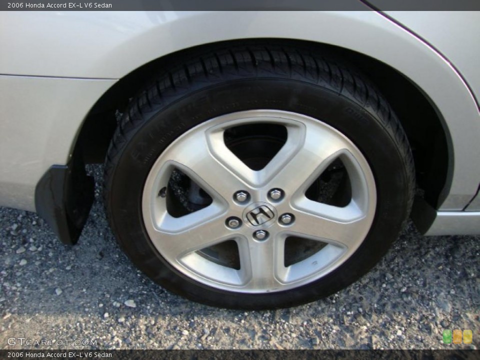 2006 Honda Accord EX-L V6 Sedan Wheel and Tire Photo #40492314