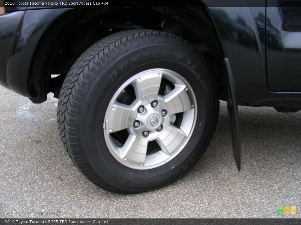 2010 Toyota Tacoma V6 SR5 TRD Sport Access Cab 4x4 Wheel and Tire Photo #40507250