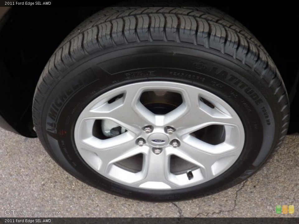 2011 Ford Edge SEL AWD Wheel and Tire Photo #40511026